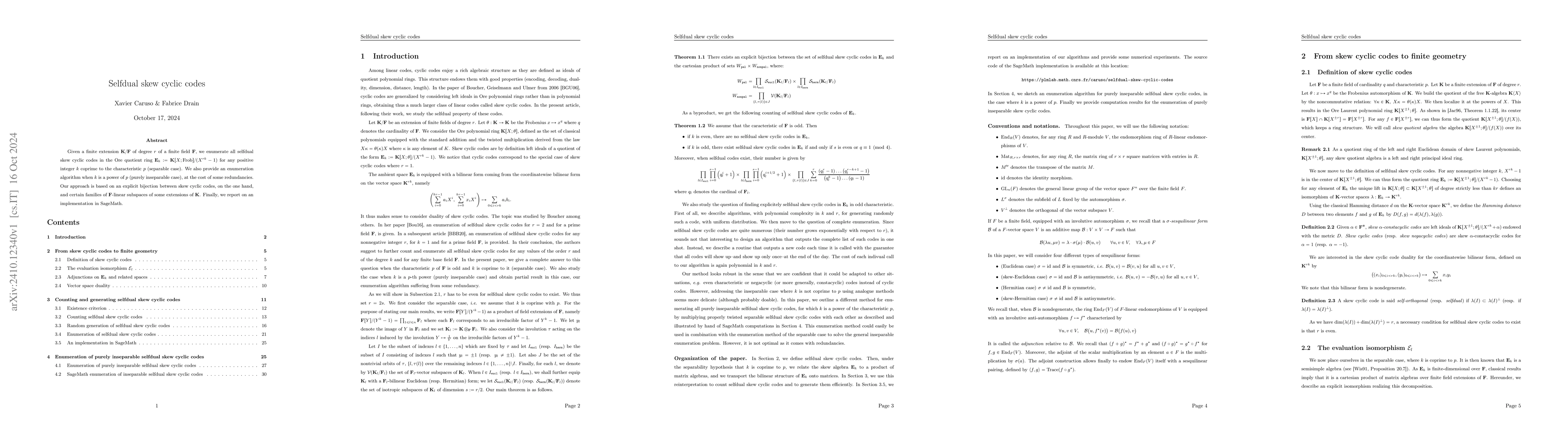Thumbnail for Selfdual skew cyclic codes