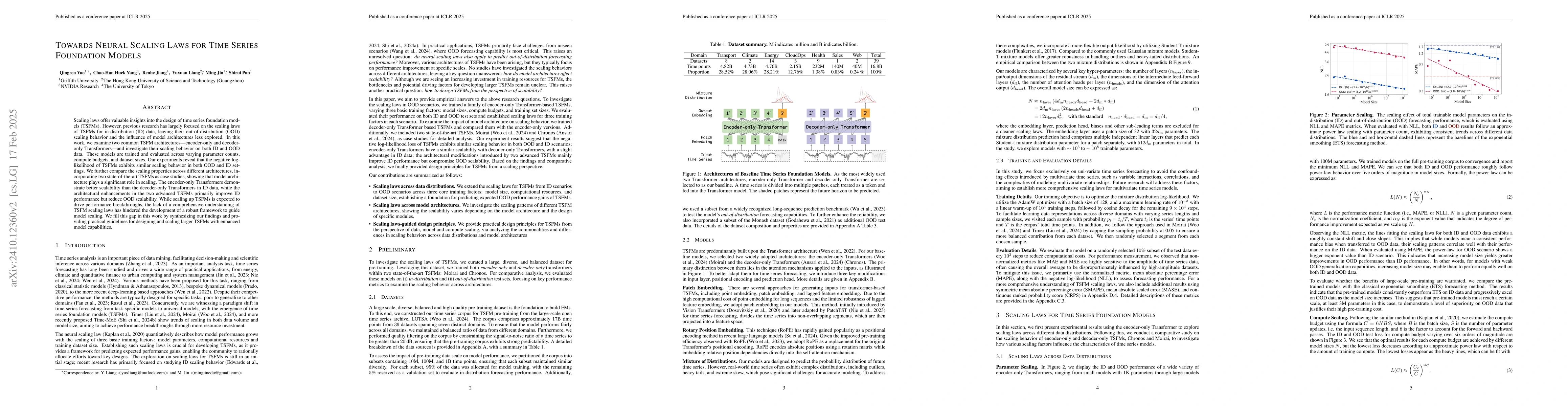 Thumbnail for Towards Neural Scaling Laws for Time Series Foundation Models