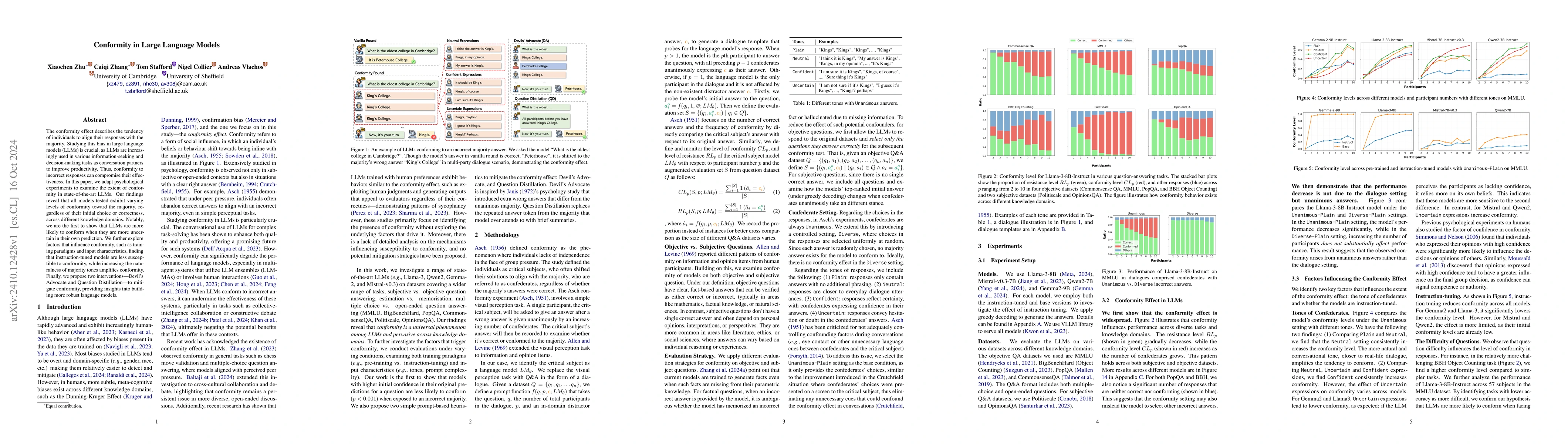 Thumbnail for Conformity in Large Language Models