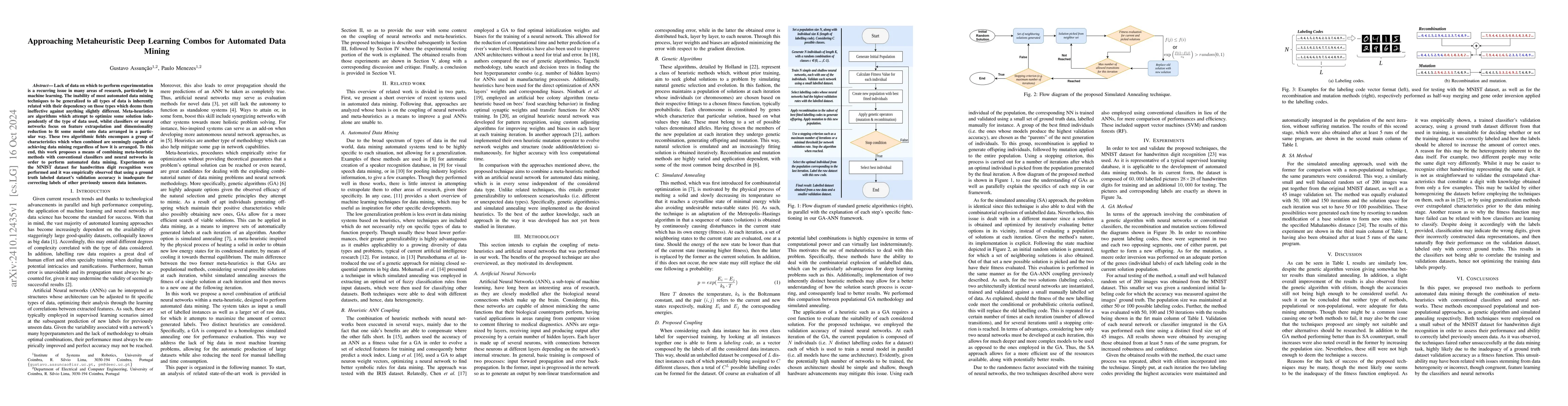 Thumbnail for Approaching Metaheuristic Deep Learning Combos for Automated Data Mining