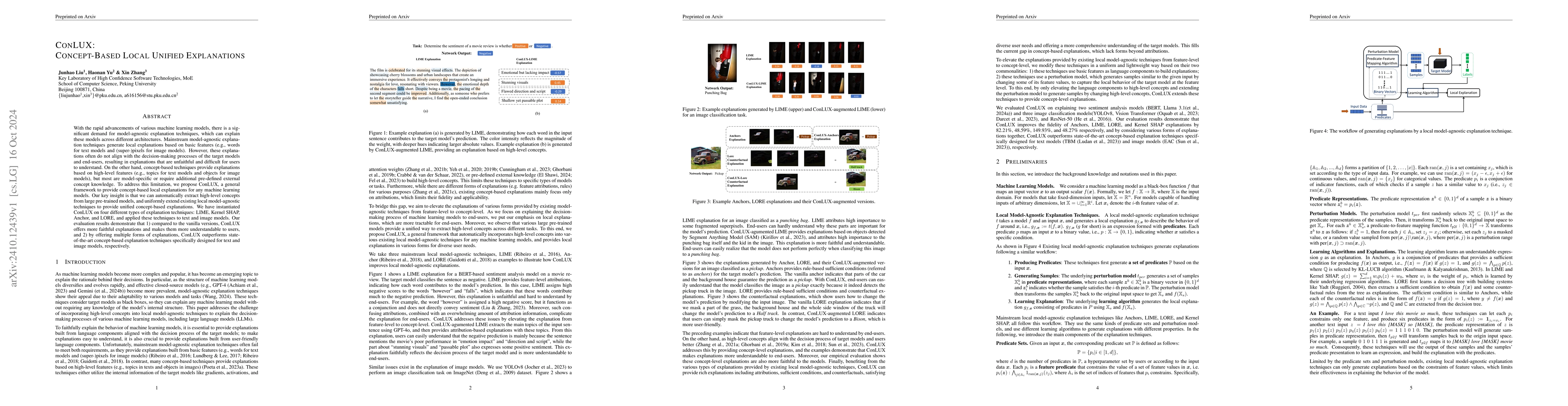 Thumbnail for ConLUX: Concept-Based Local Unified Explanations
