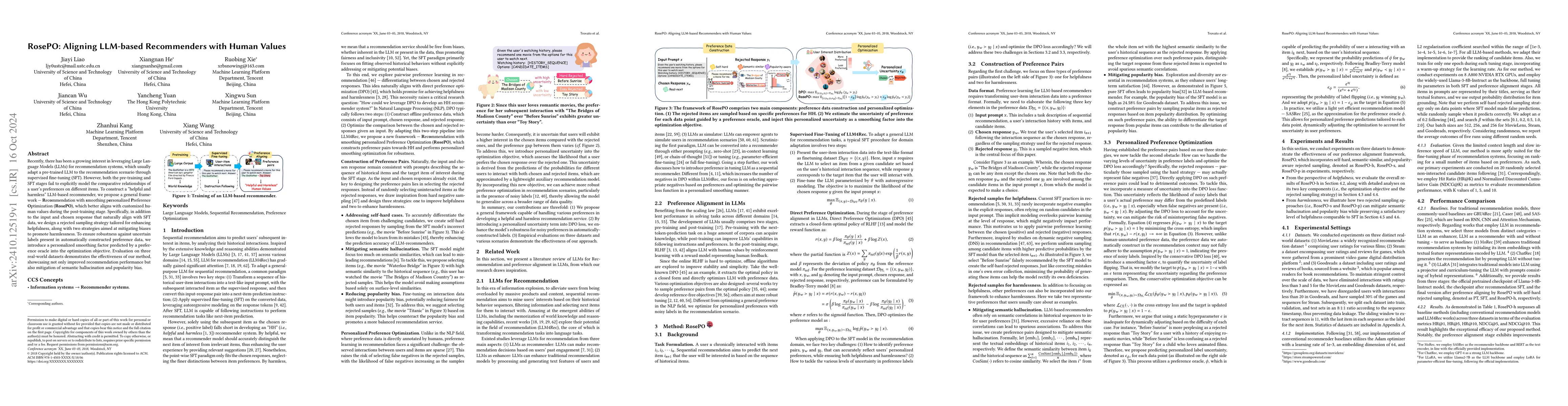 Thumbnail for RosePO: Aligning LLM-based Recommenders with Human Values
