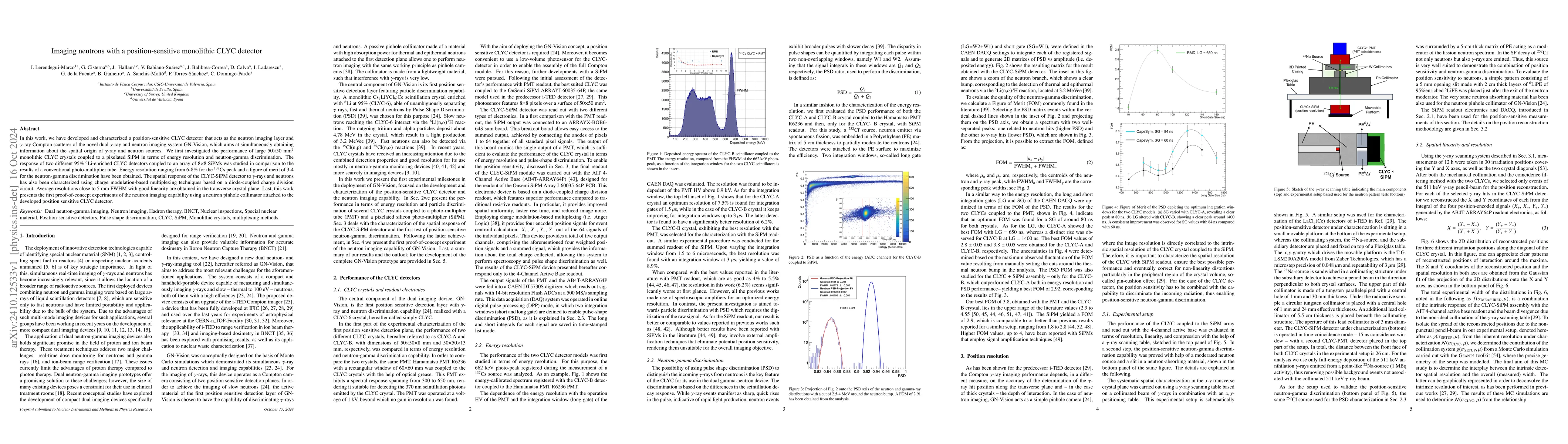 Thumbnail for Imaging neutrons with a position-sensitive monolithic CLYC detector