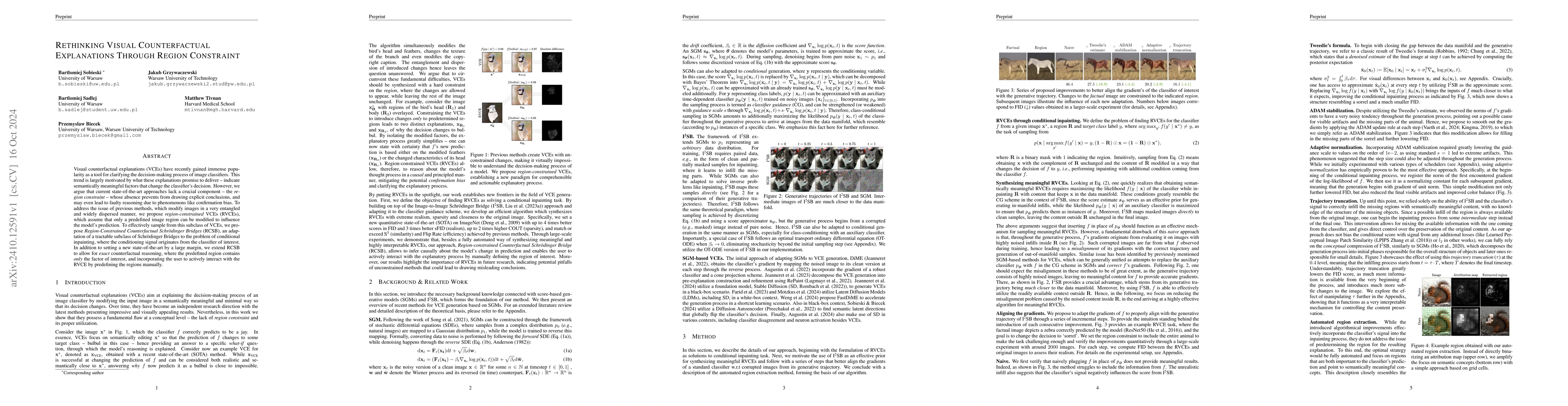 Thumbnail for Rethinking Visual Counterfactual Explanations Through Region Constraint