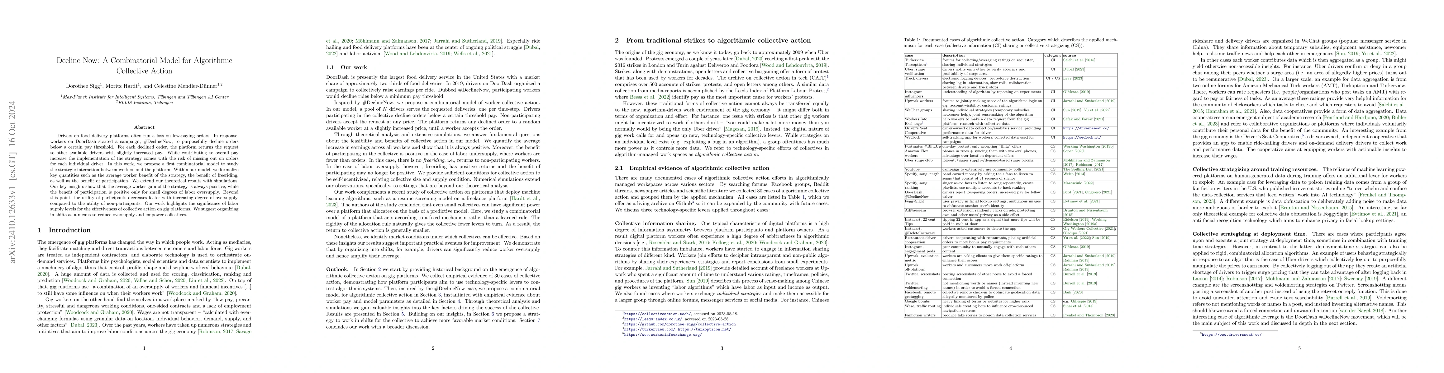 Thumbnail for Decline Now: A Combinatorial Model for Algorithmic Collective Action