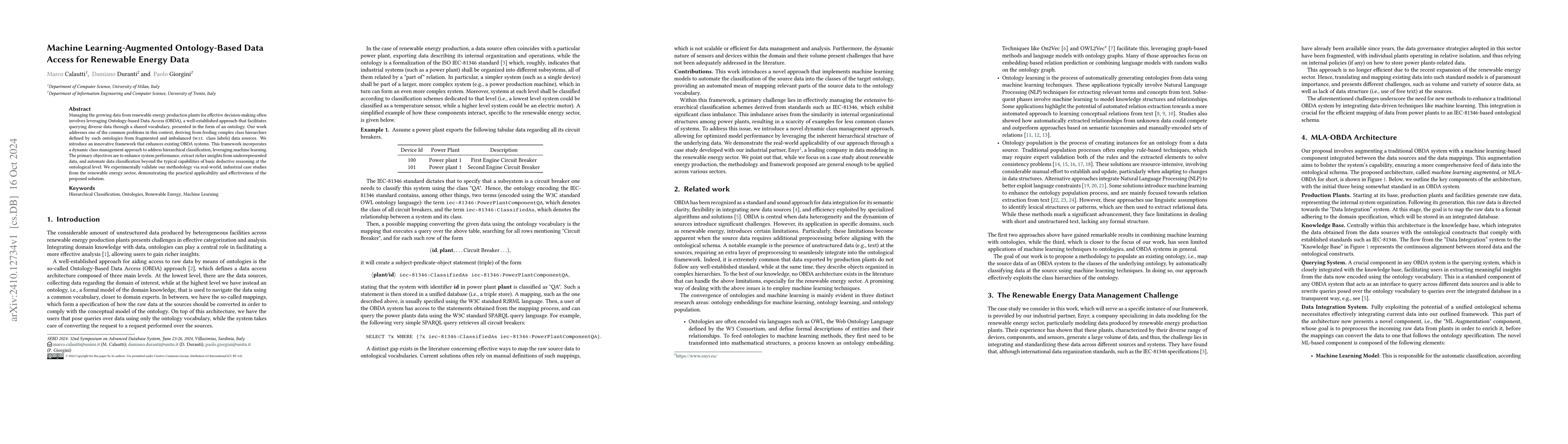 Thumbnail for Machine Learning-Augmented Ontology-Based Data Access for Renewable
  Energy Data