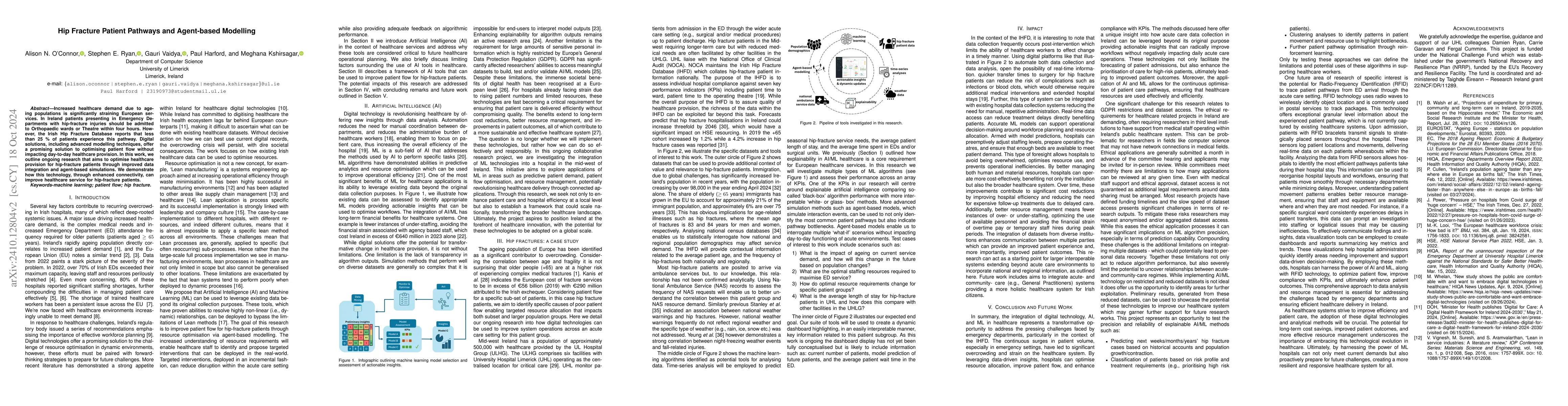 Thumbnail for Hip Fracture Patient Pathways and Agent-based Modelling