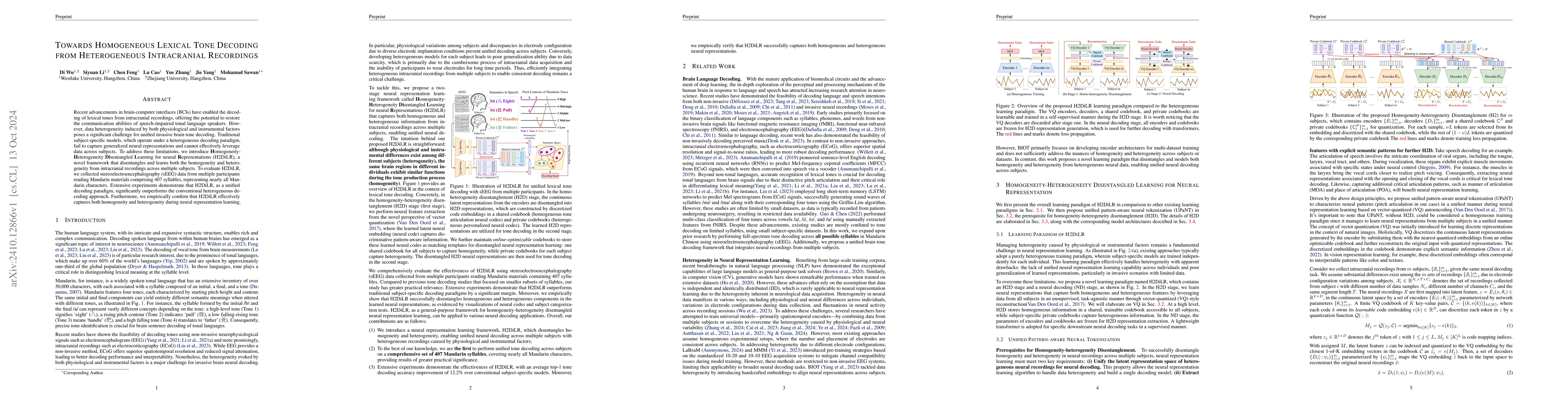 Thumbnail for Towards Homogeneous Lexical Tone Decoding from Heterogeneous
  Intracranial Recordings