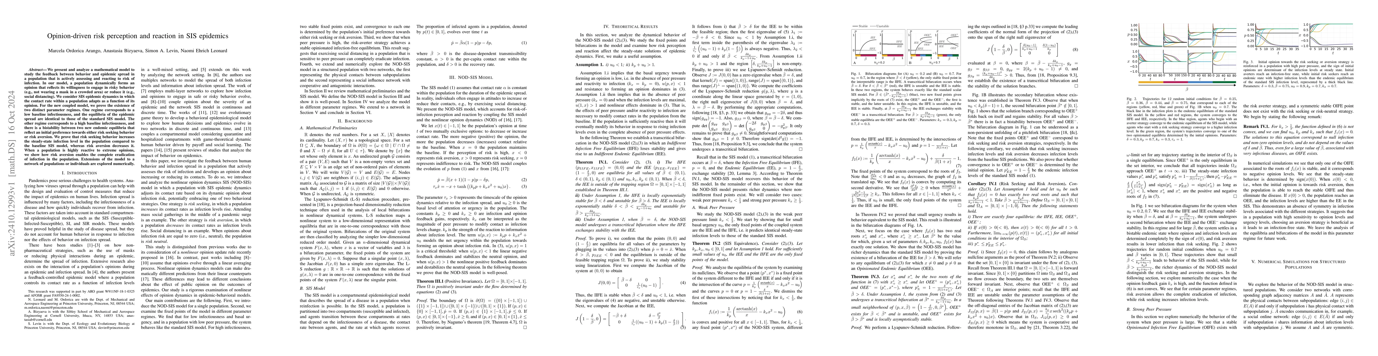 Thumbnail for Opinion-driven risk perception and reaction in SIS epidemics