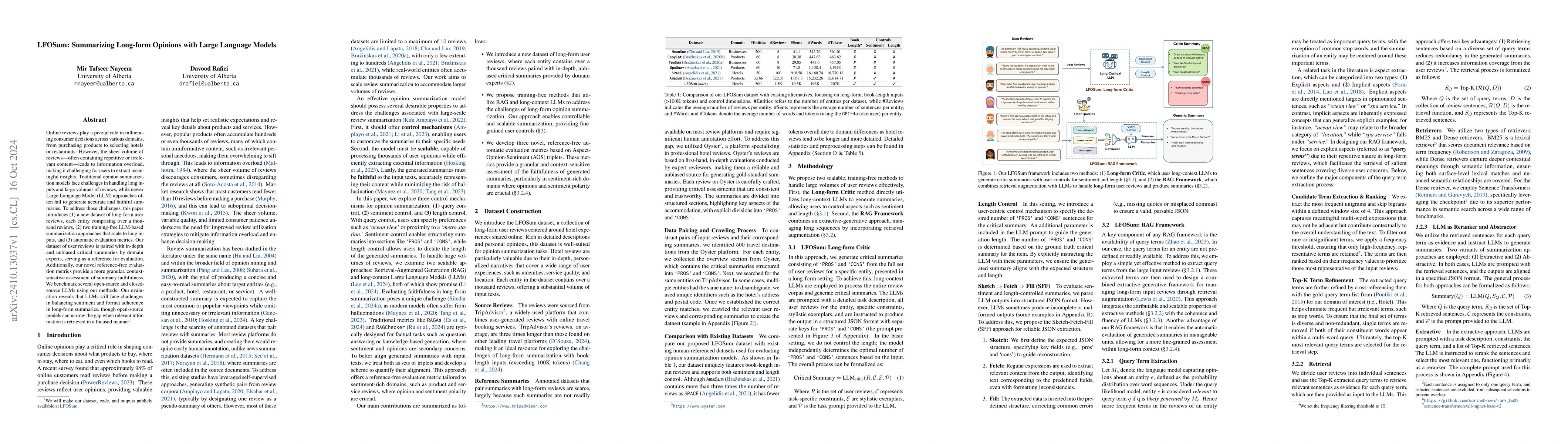 Thumbnail for LFOSum: Summarizing Long-form Opinions with Large Language Models