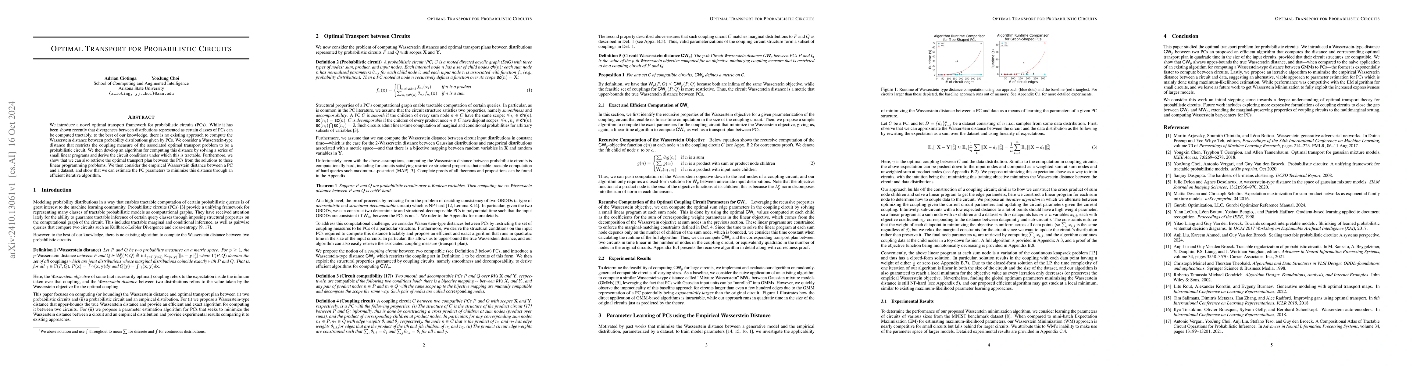 Thumbnail for Optimal Transport for Probabilistic Circuits