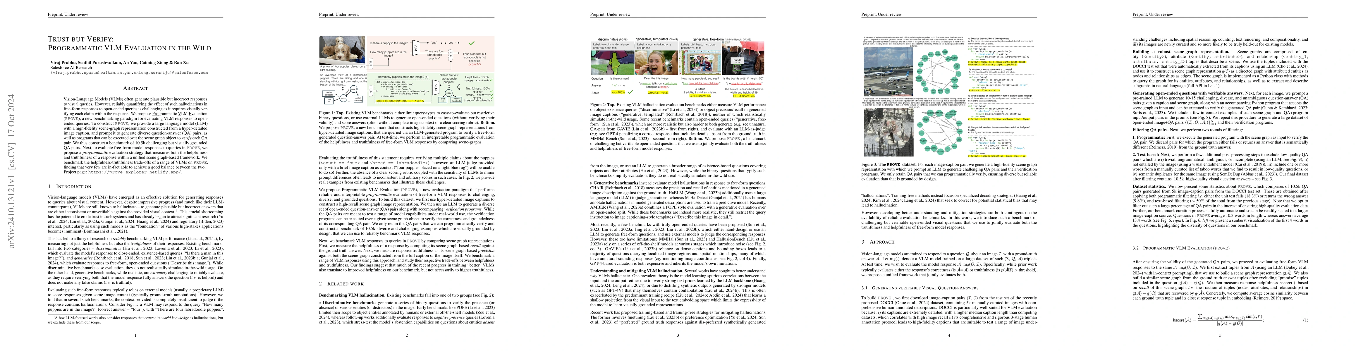 Thumbnail for Trust but Verify: Programmatic VLM Evaluation in the Wild