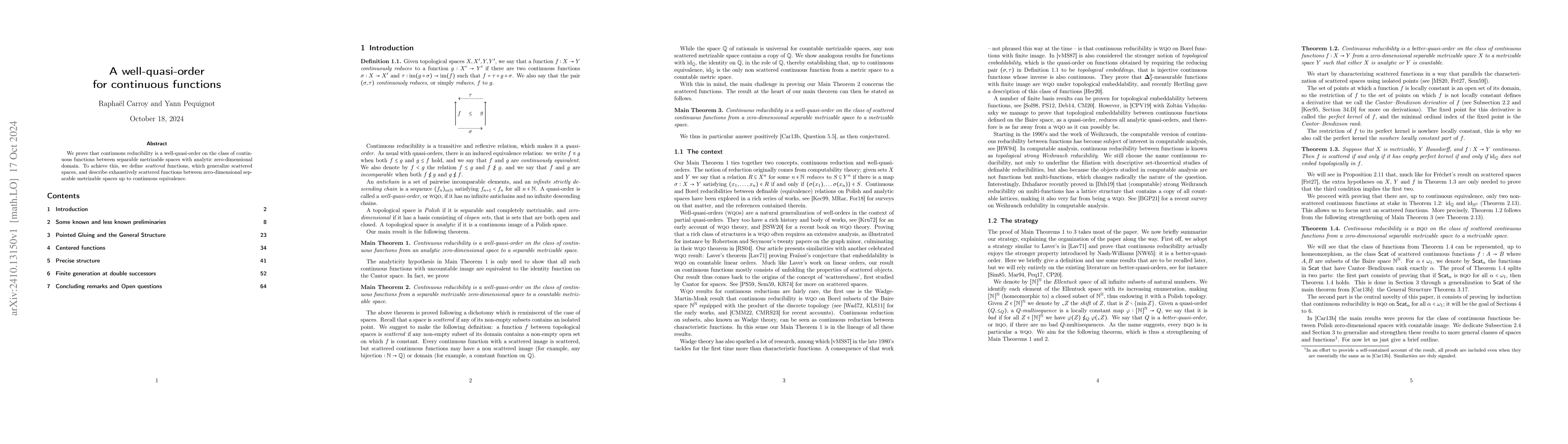 Thumbnail for A well-quasi-order for continuous functions