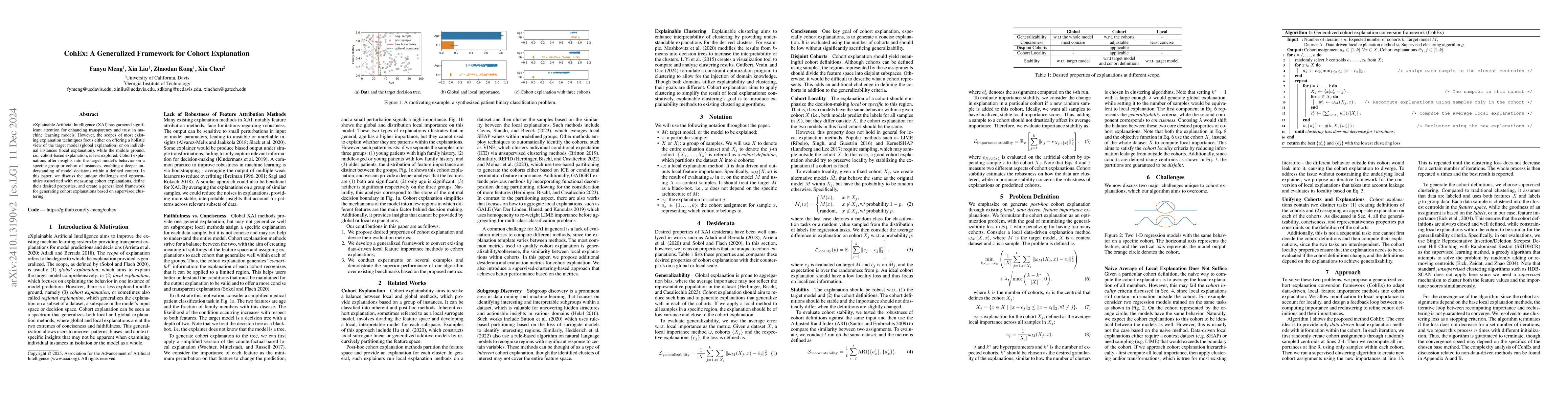 Thumbnail for CohEx: A Generalized Framework for Cohort Explanation
