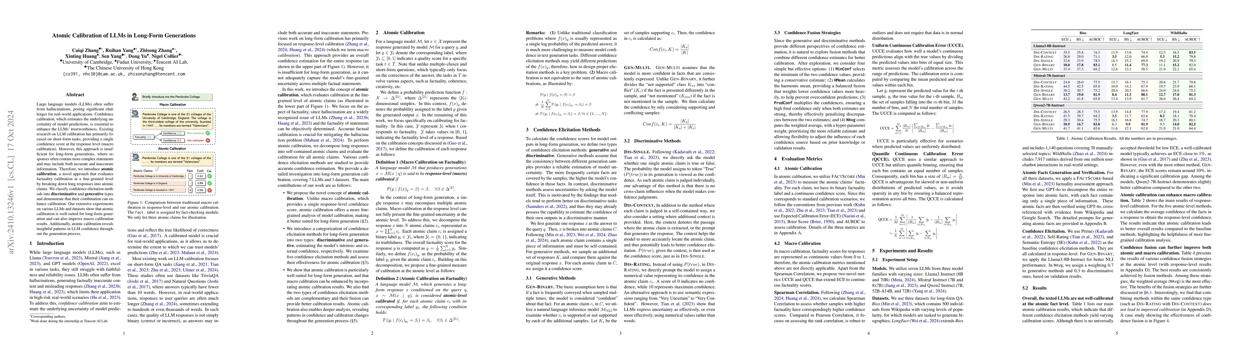 Thumbnail for Atomic Calibration of LLMs in Long-Form Generations