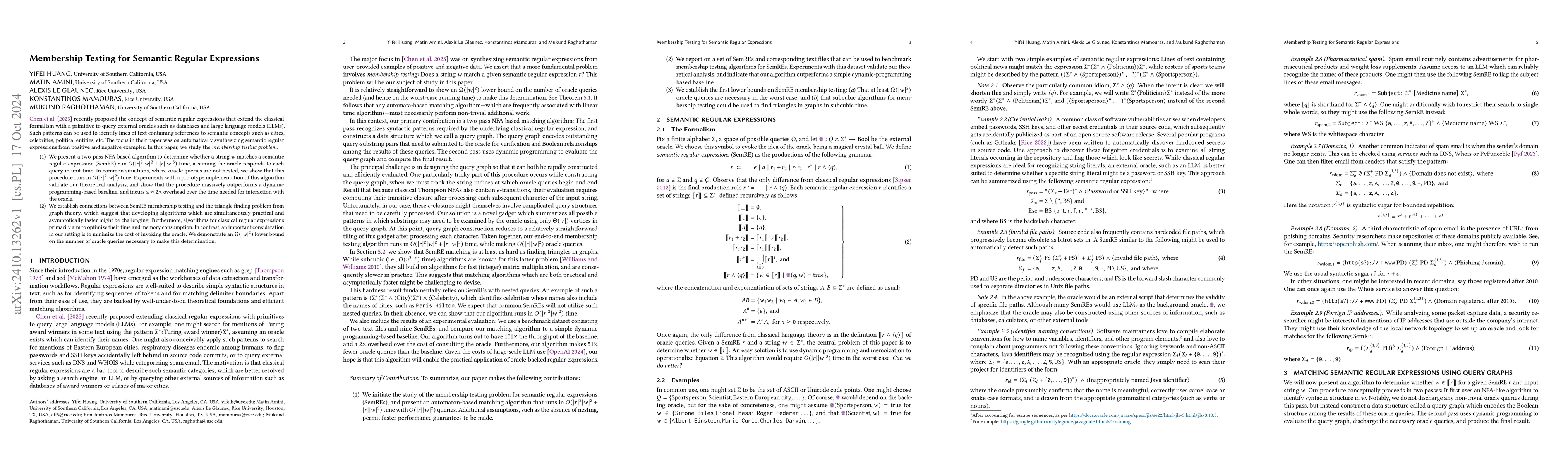 Thumbnail for Membership Testing for Semantic Regular Expressions