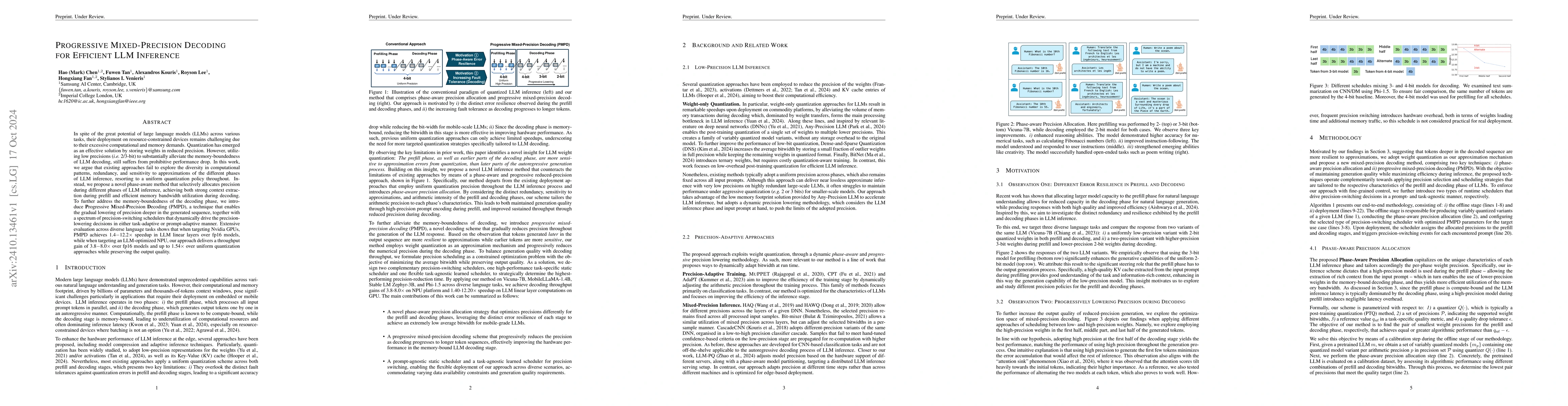 Thumbnail for Progressive Mixed-Precision Decoding for Efficient LLM Inference