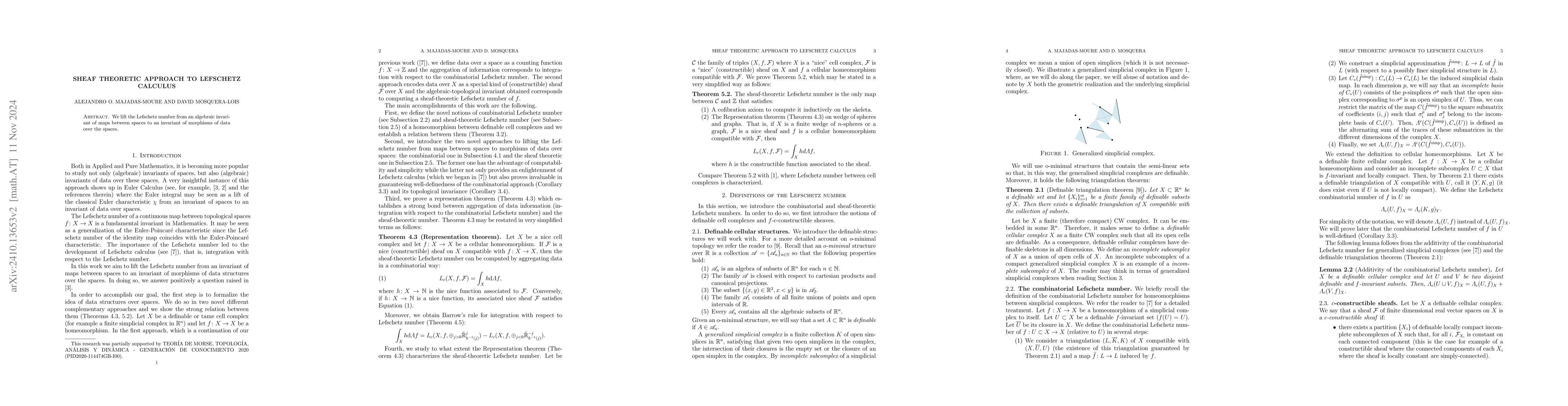 Thumbnail for Sheaf Theoretic Approach to Lefschetz Calculus