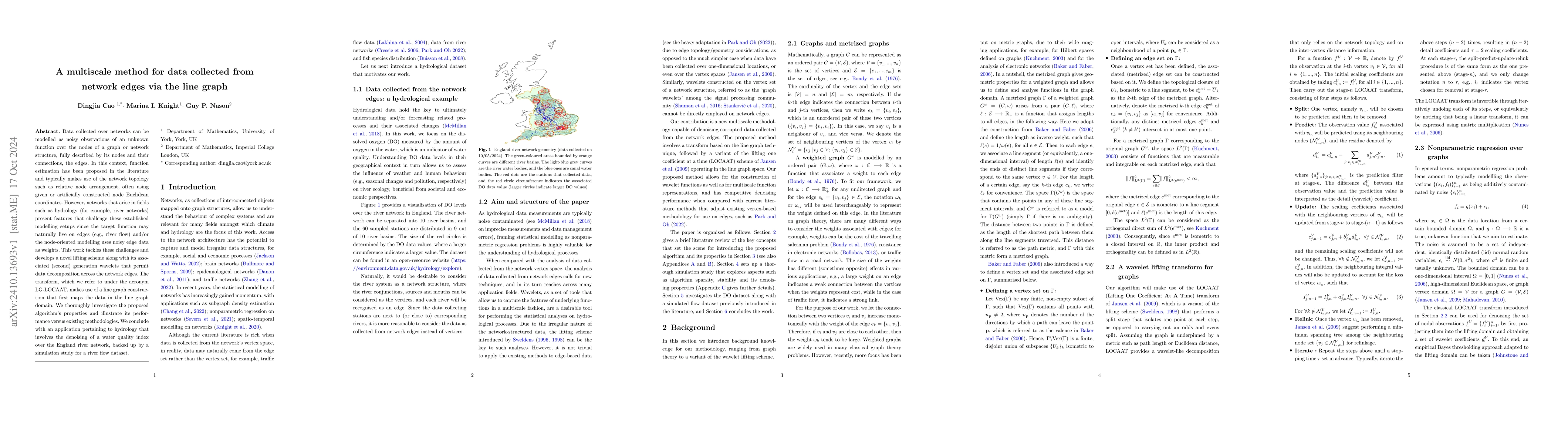 Thumbnail for A multiscale method for data collected from network edges via the line
  graph