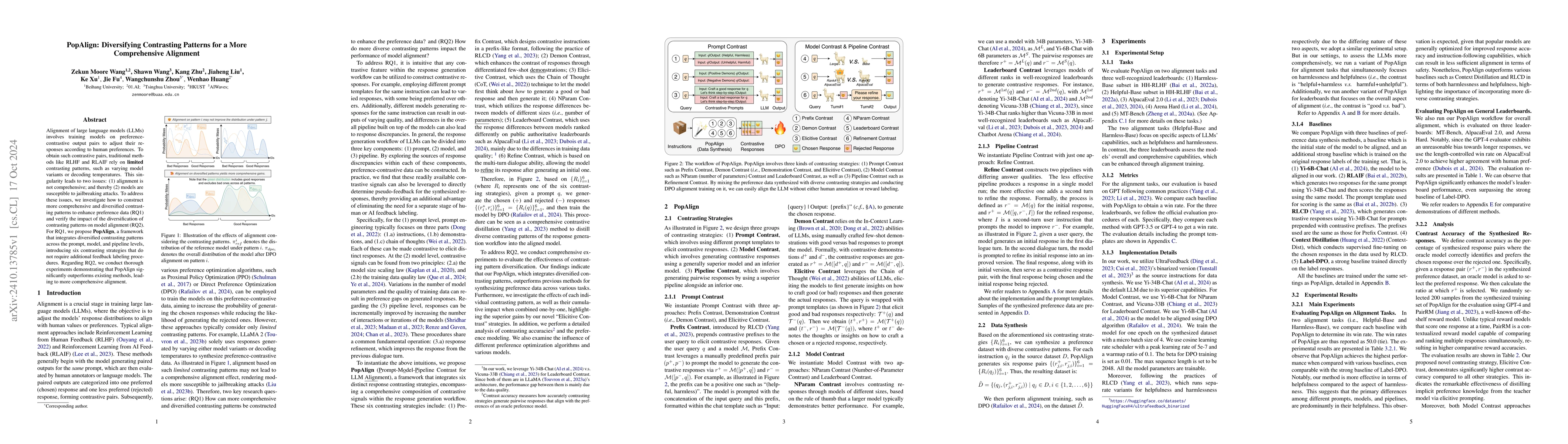 Thumbnail for PopAlign: Diversifying Contrasting Patterns for a More Comprehensive
  Alignment