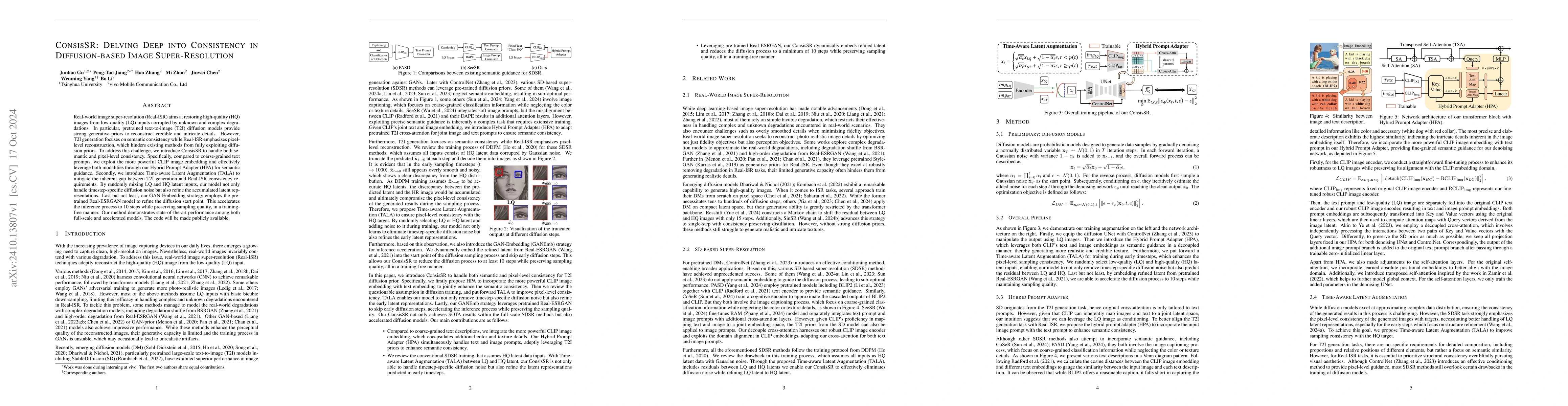 Thumbnail for ConsisSR: Delving Deep into Consistency in Diffusion-based Image
  Super-Resolution