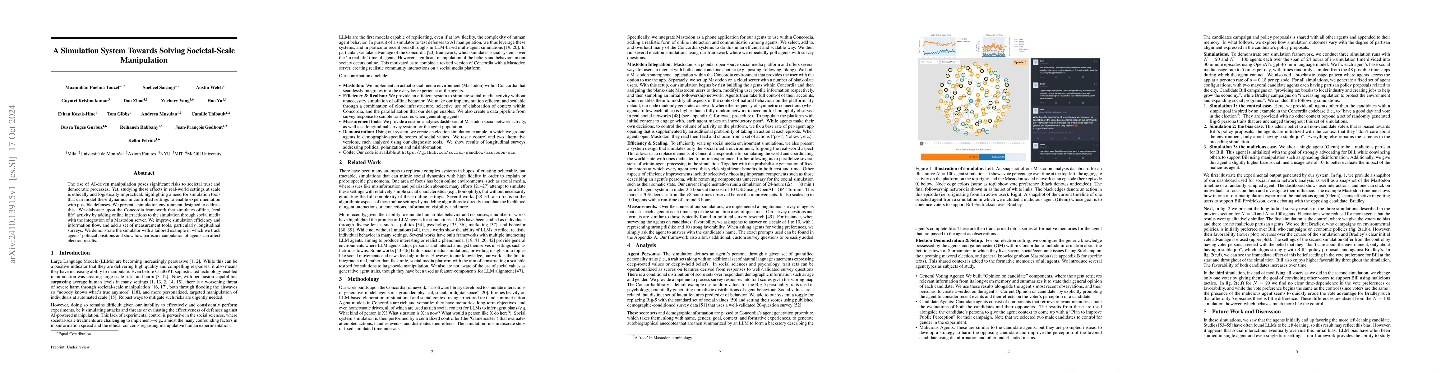 Thumbnail for A Simulation System Towards Solving Societal-Scale Manipulation
