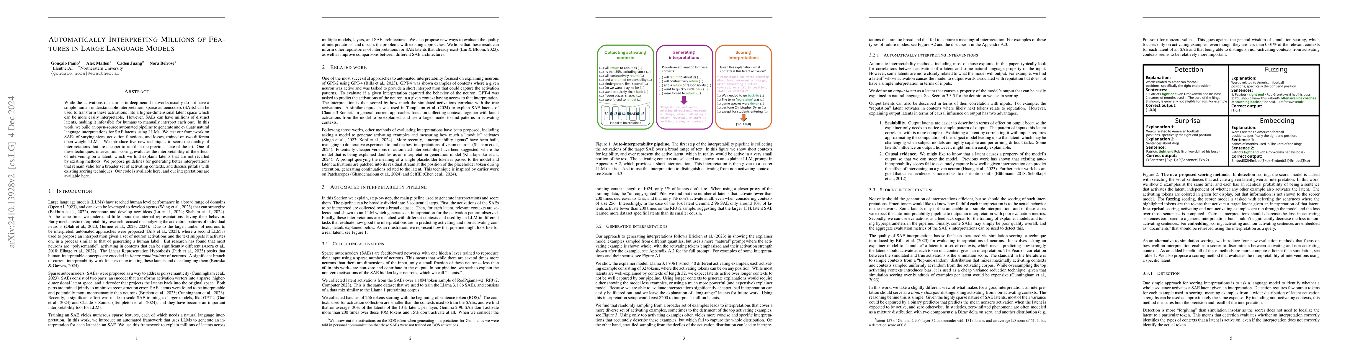 Thumbnail for Automatically Interpreting Millions of Features in Large Language Models