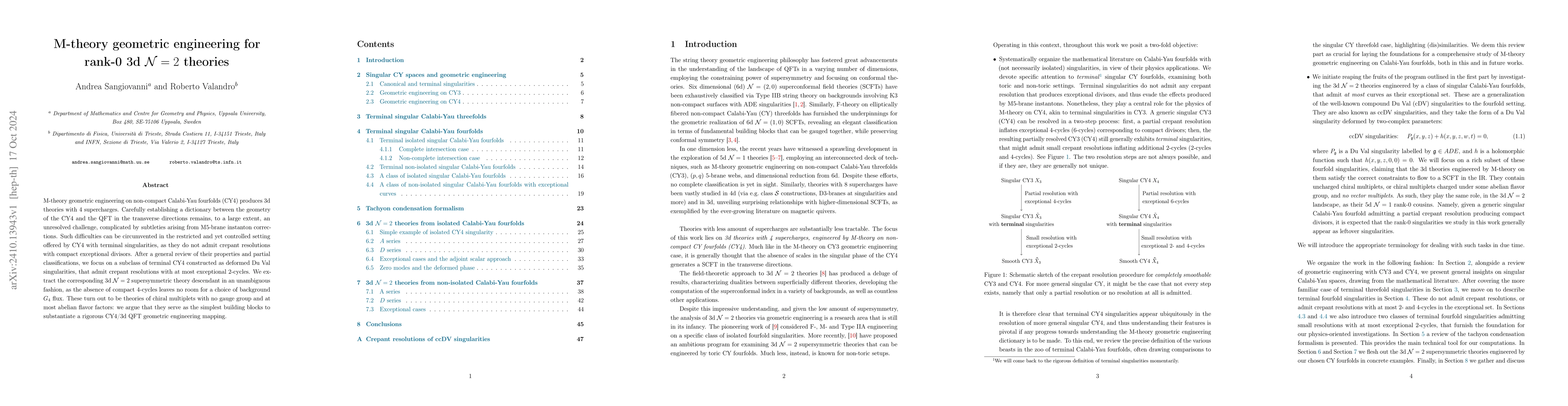 Thumbnail for M-theory geometric engineering for rank-0 3d $\mathcal{N}=2$ theories