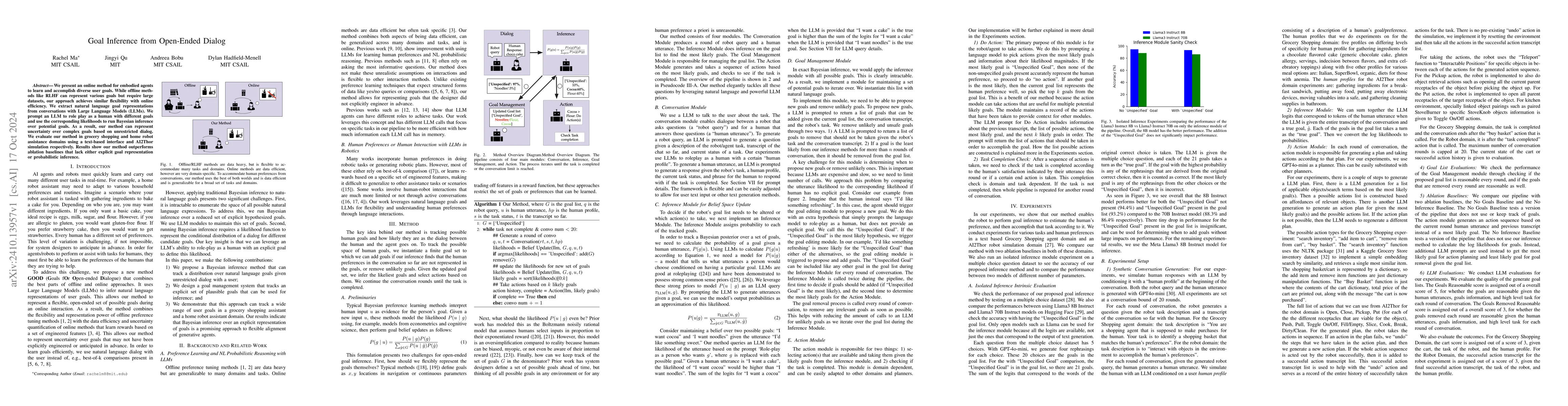 Thumbnail for Goal Inference from Open-Ended Dialog