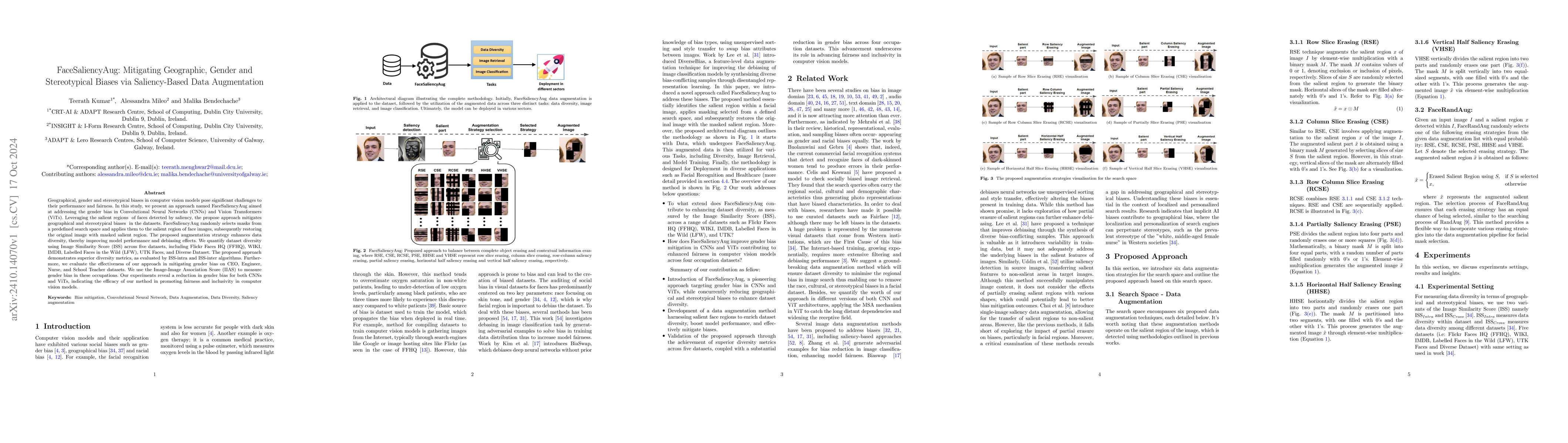 Thumbnail for FaceSaliencyAug: Mitigating Geographic, Gender and Stereotypical Biases
  via Saliency-Based Data Augmentation