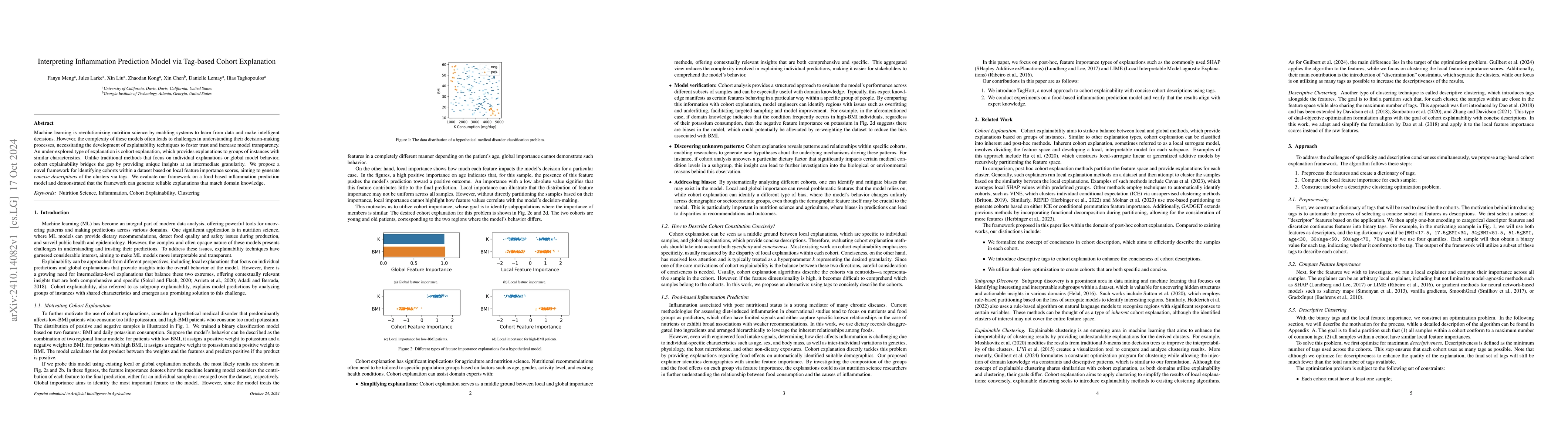Thumbnail for Interpreting Inflammation Prediction Model via Tag-based Cohort
  Explanation