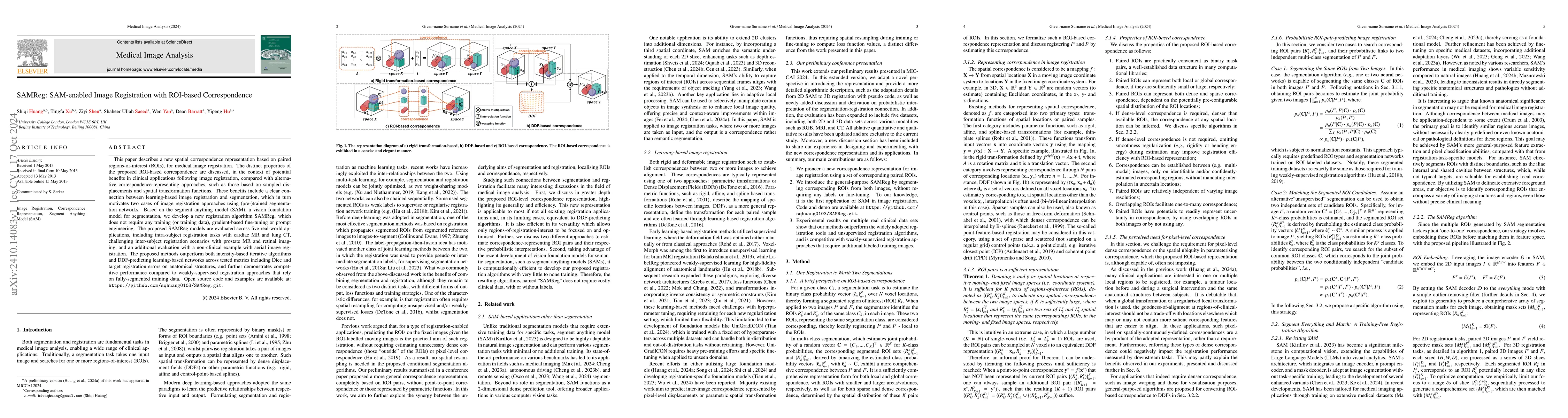 Thumbnail for SAMReg: SAM-enabled Image Registration with ROI-based Correspondence