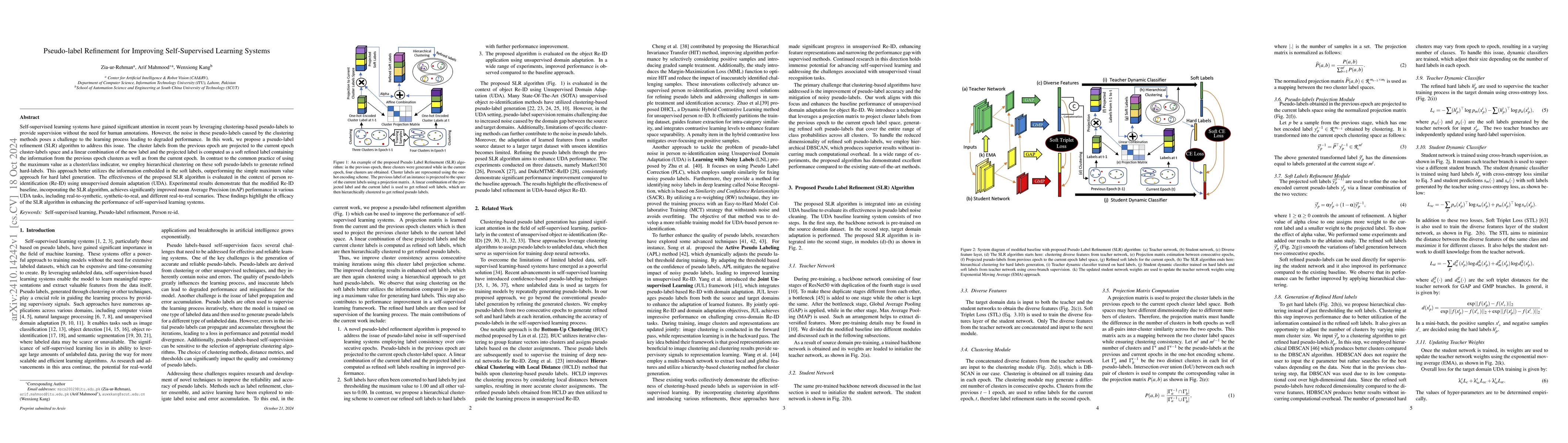 Thumbnail for Pseudo-label Refinement for Improving Self-Supervised Learning Systems