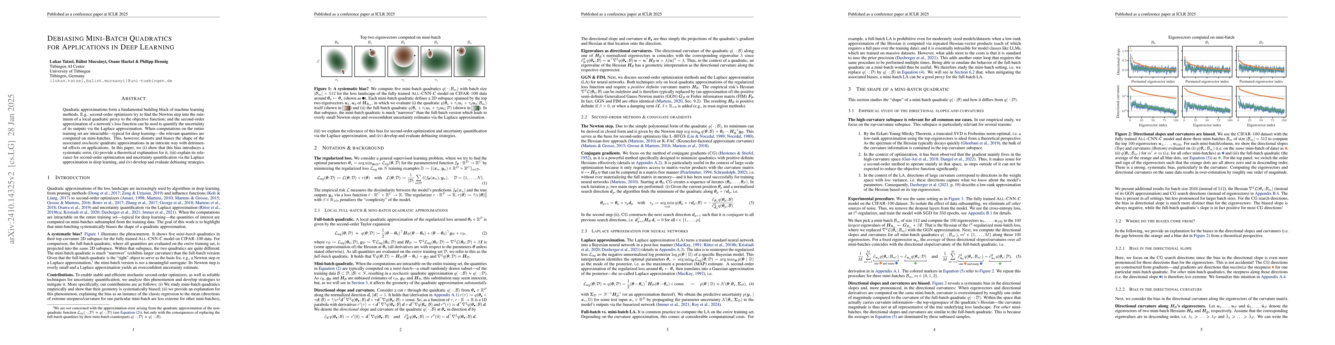 Thumbnail for Debiasing Mini-Batch Quadratics for Applications in Deep Learning