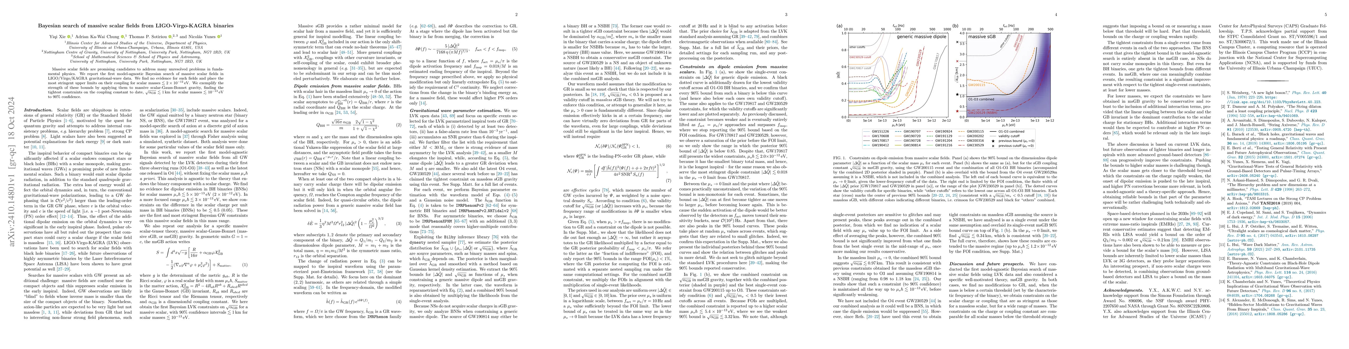 Thumbnail for Bayesian search of massive scalar fields from LIGO-Virgo-KAGRA binaries