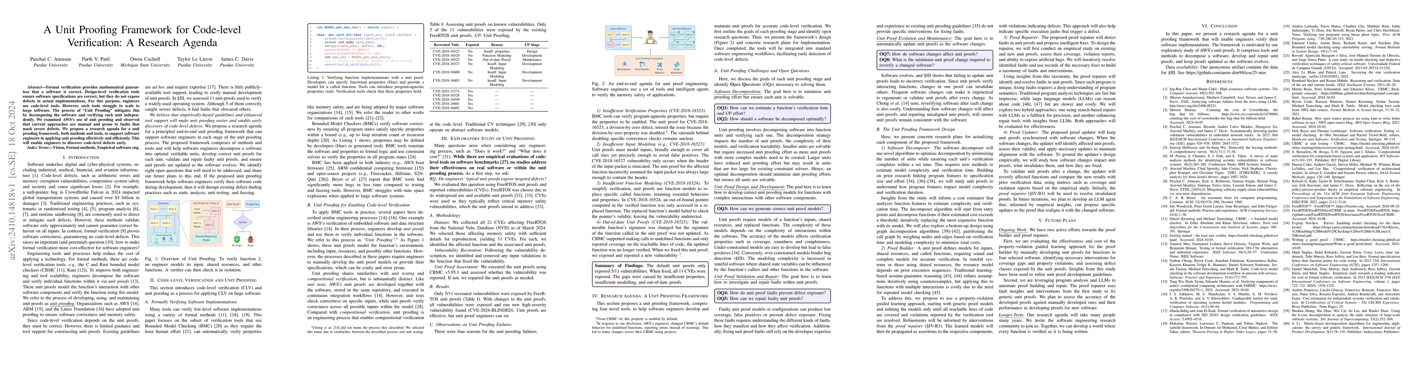 Thumbnail for Enabling Unit Proofing for Software Implementation Verification