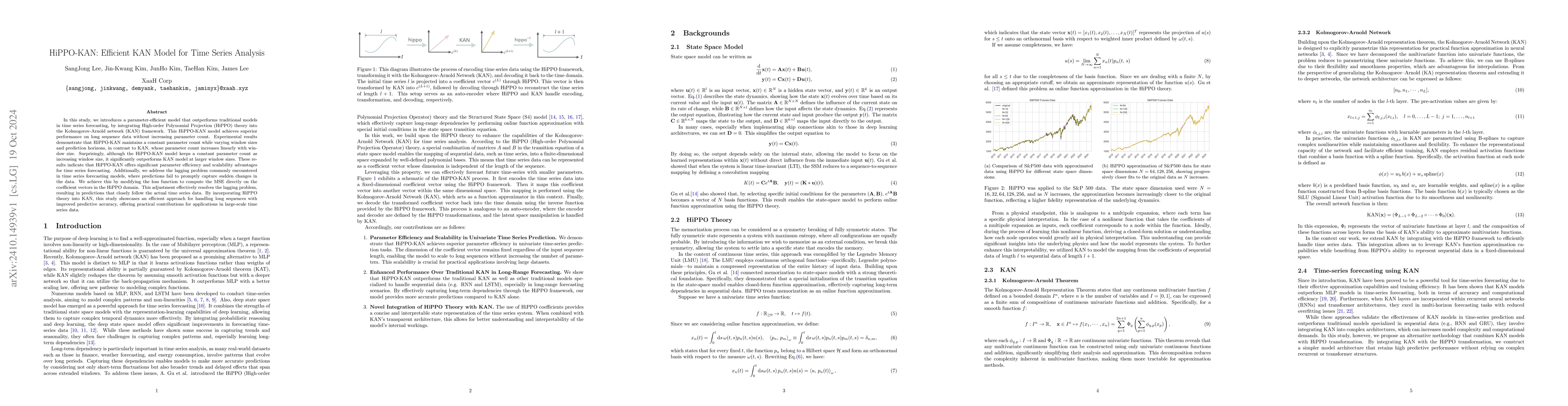 Thumbnail for HiPPO-KAN: Efficient KAN Model for Time Series Analysis