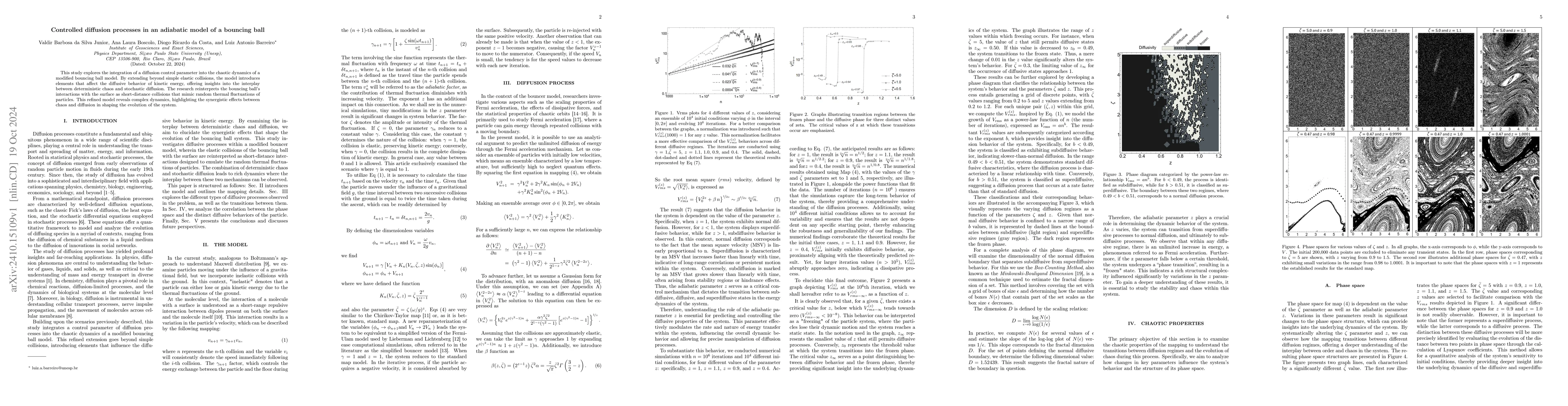 Thumbnail for Controlled diffusion processes in an adiabatic model of a bouncing ball