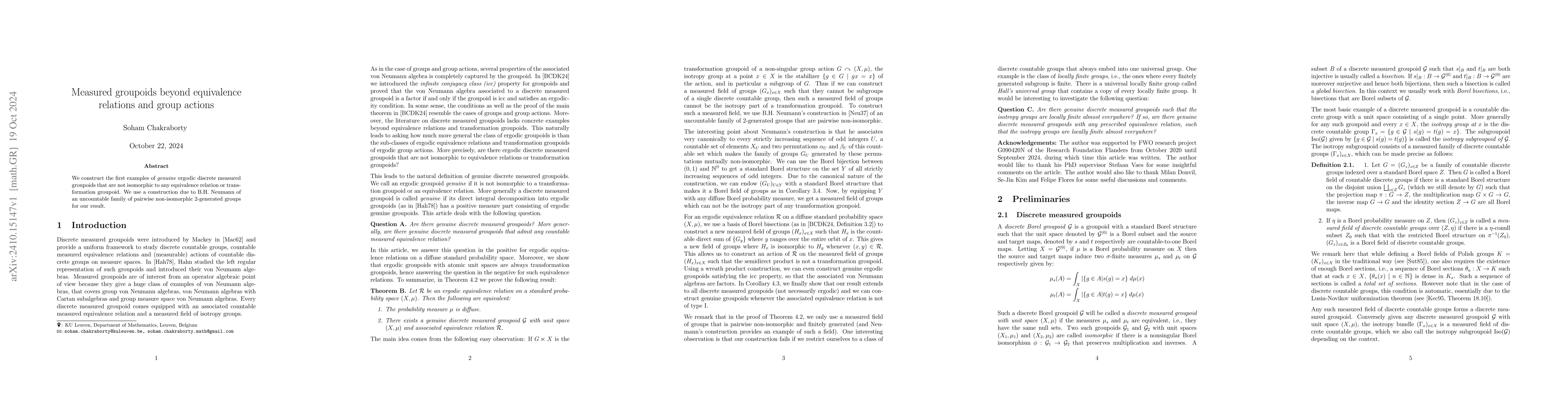 Thumbnail for Measured groupoids beyond equivalence relations and group actions