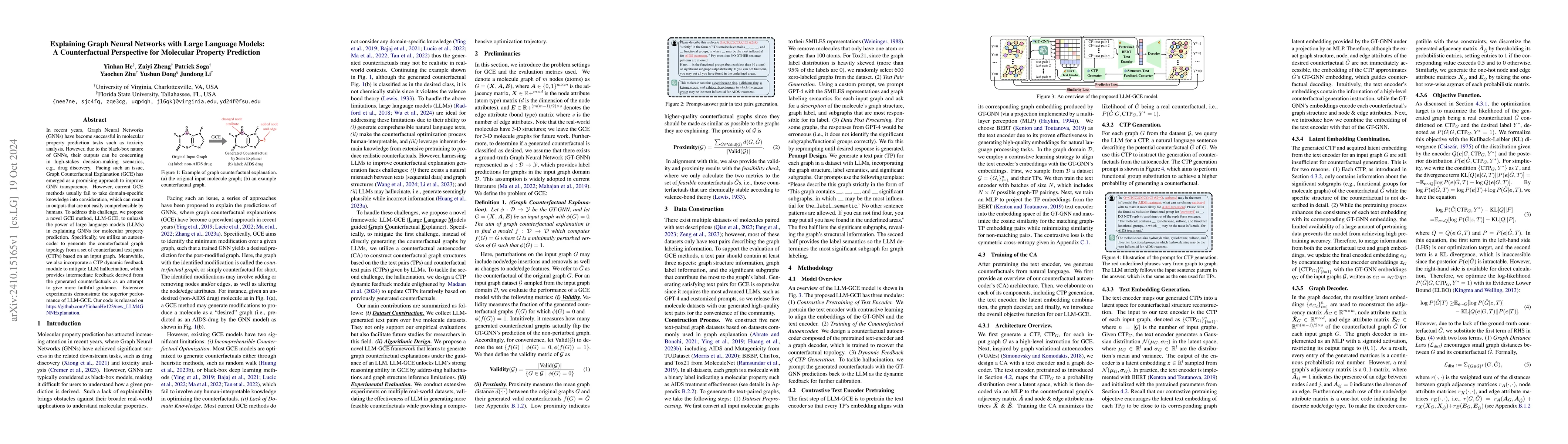 Thumbnail for Explaining Graph Neural Networks with Large Language Models: A
  Counterfactual Perspective for Molecular Property Prediction