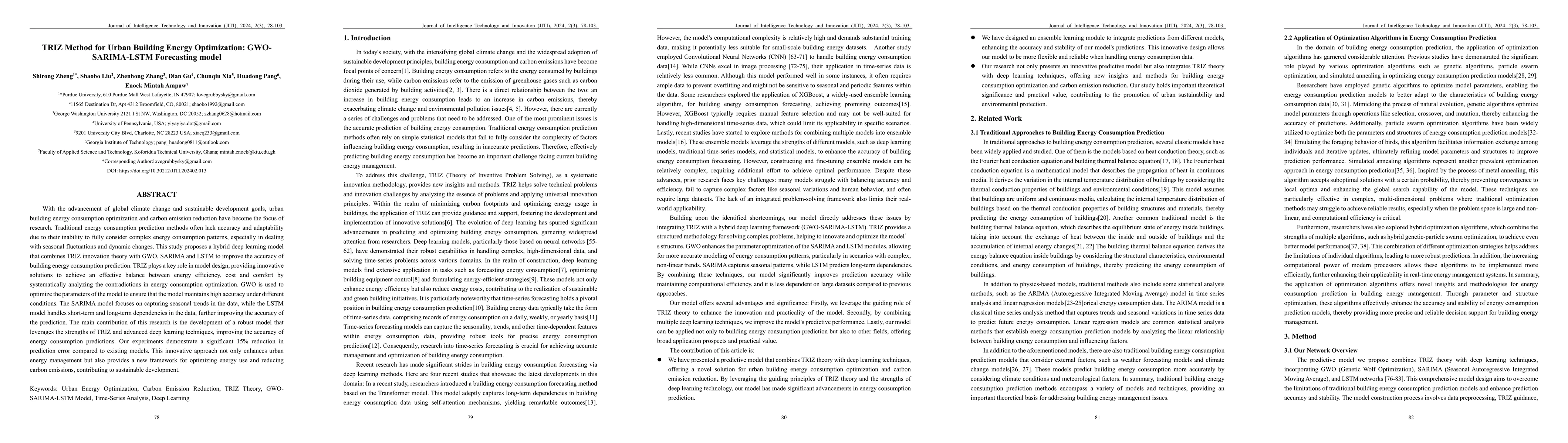 Thumbnail for TRIZ Method for Urban Building Energy Optimization: GWO-SARIMA-LSTM
  Forecasting model