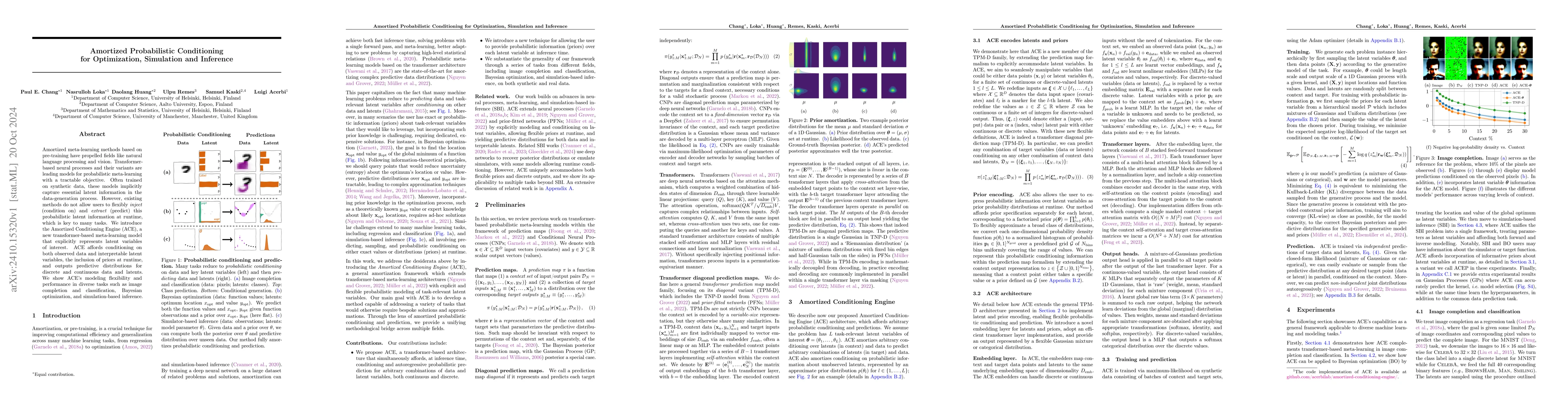 Thumbnail for Amortized Probabilistic Conditioning for Optimization, Simulation and
  Inference
