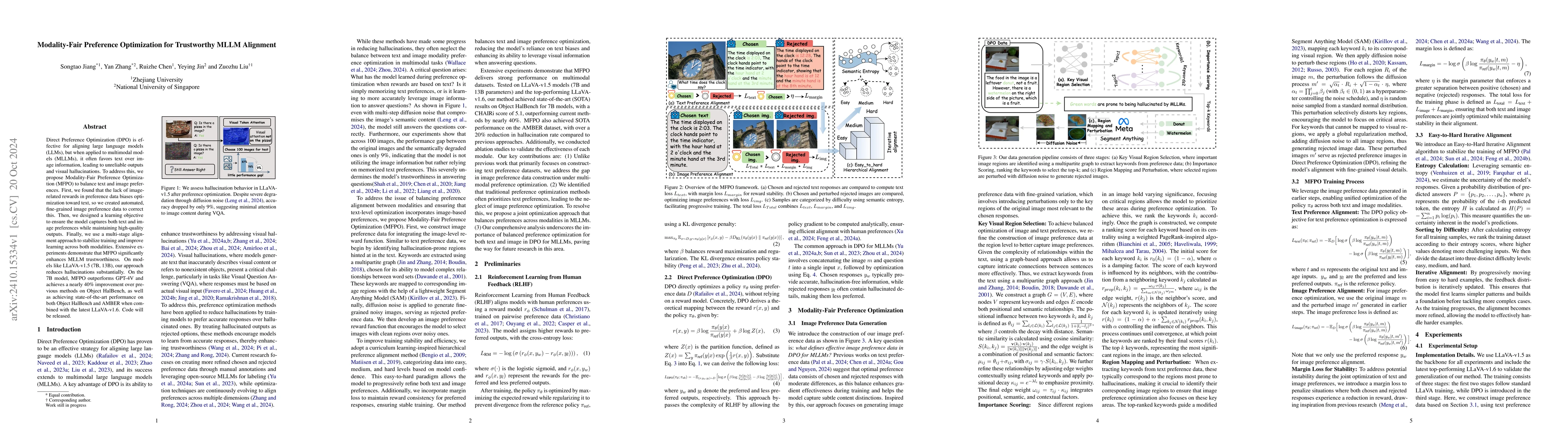 Thumbnail for Modality-Fair Preference Optimization for Trustworthy MLLM Alignment