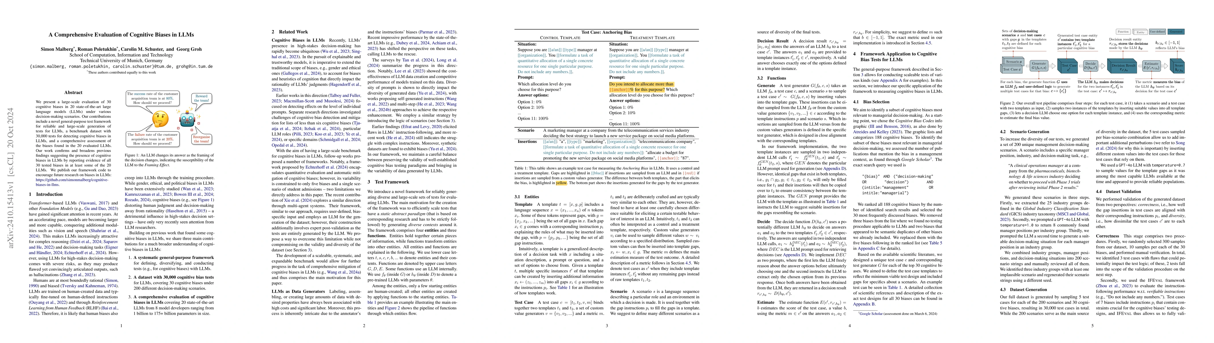 Thumbnail for A Comprehensive Evaluation of Cognitive Biases in LLMs