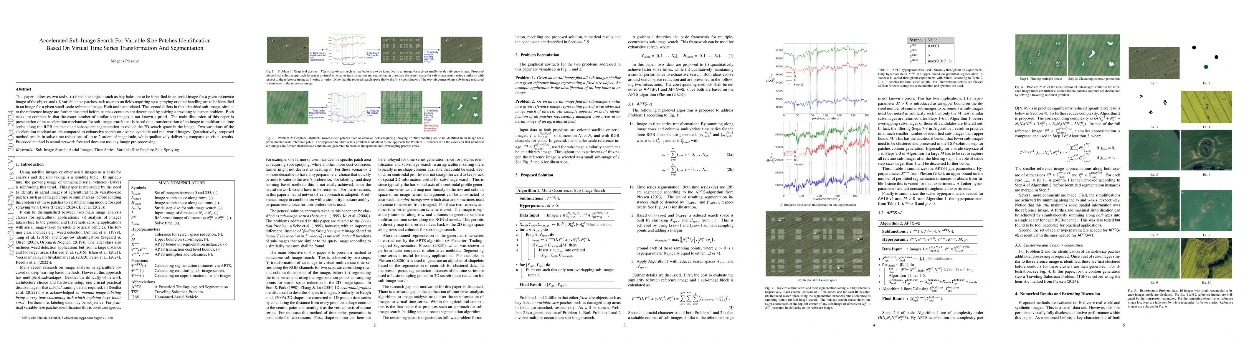 Thumbnail for Accelerated Sub-Image Search For Variable-Size Patches Identification
  Based On Virtual Time Series Transformation And Segmentation