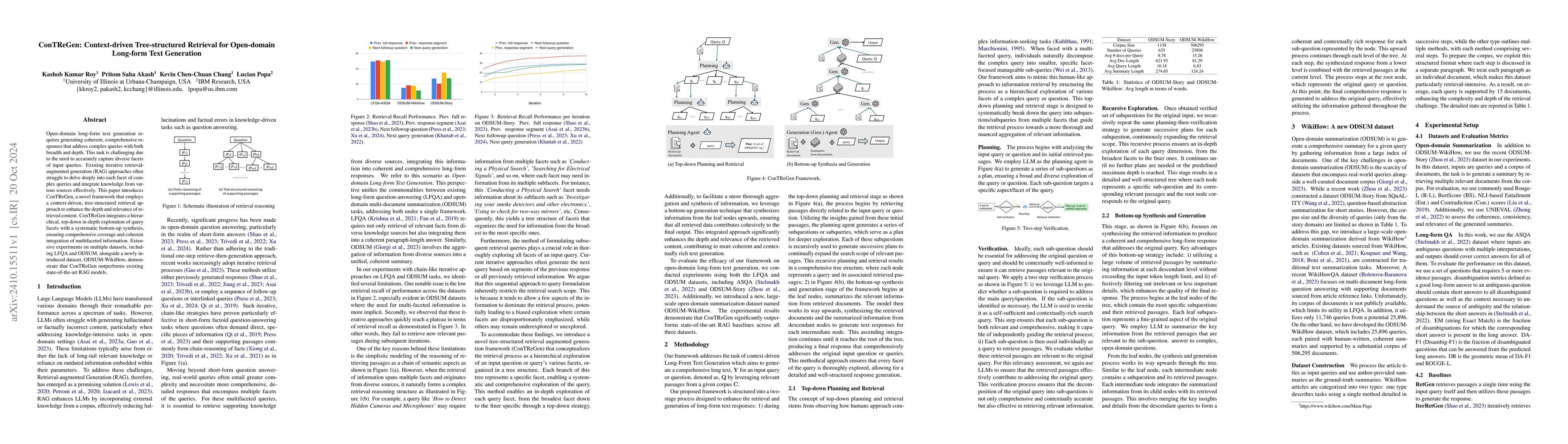 Thumbnail for ConTReGen: Context-driven Tree-structured Retrieval for Open-domain
  Long-form Text Generation