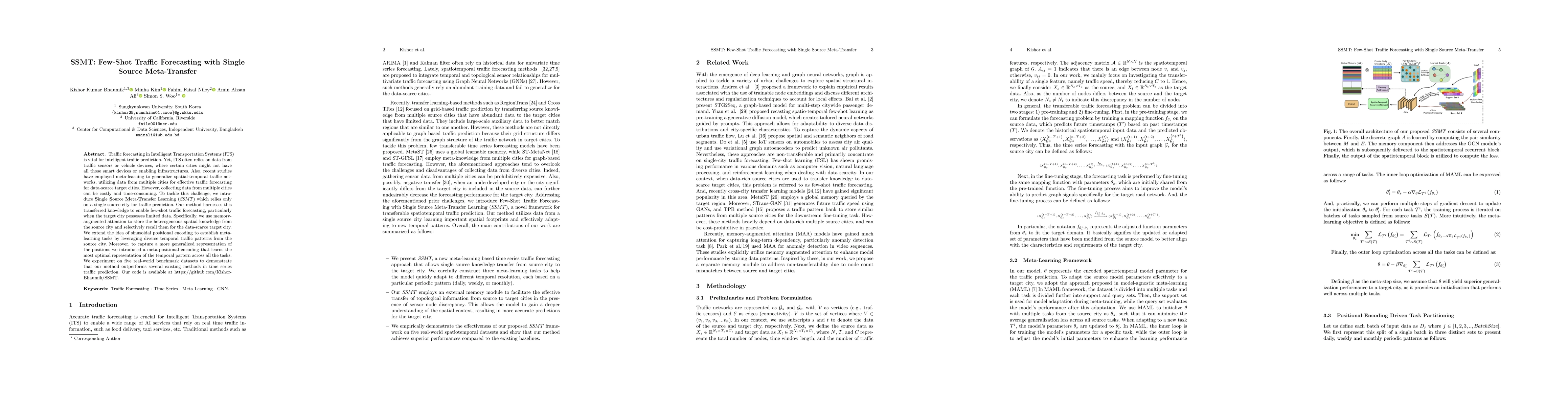 Thumbnail for SSMT: Few-Shot Traffic Forecasting with Single Source Meta-Transfer