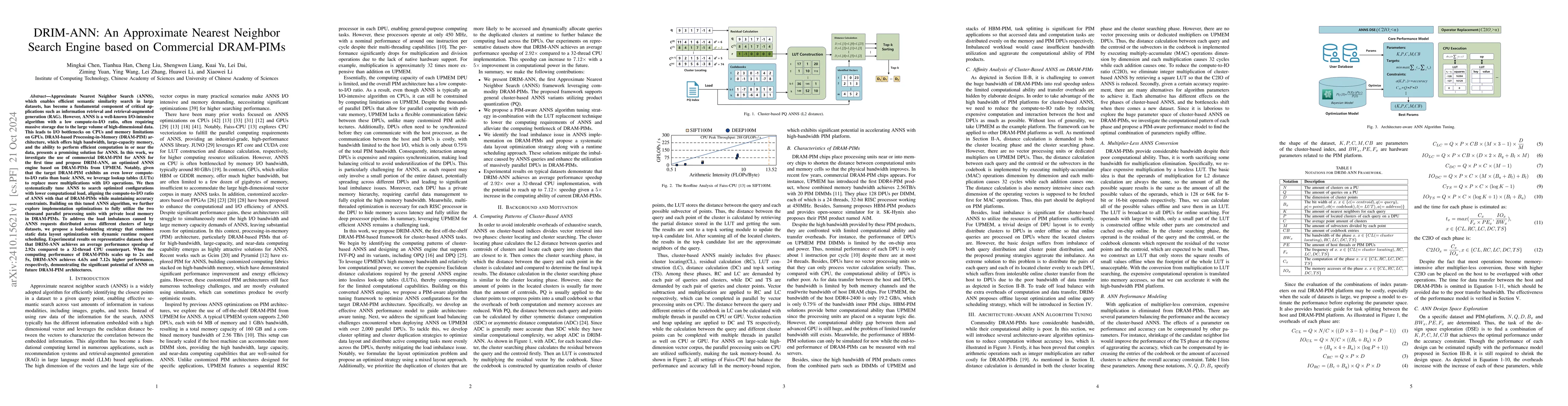 Thumbnail for DRIM-ANN: An Approximate Nearest Neighbor Search Engine based on
  Commercial DRAM-PIMs