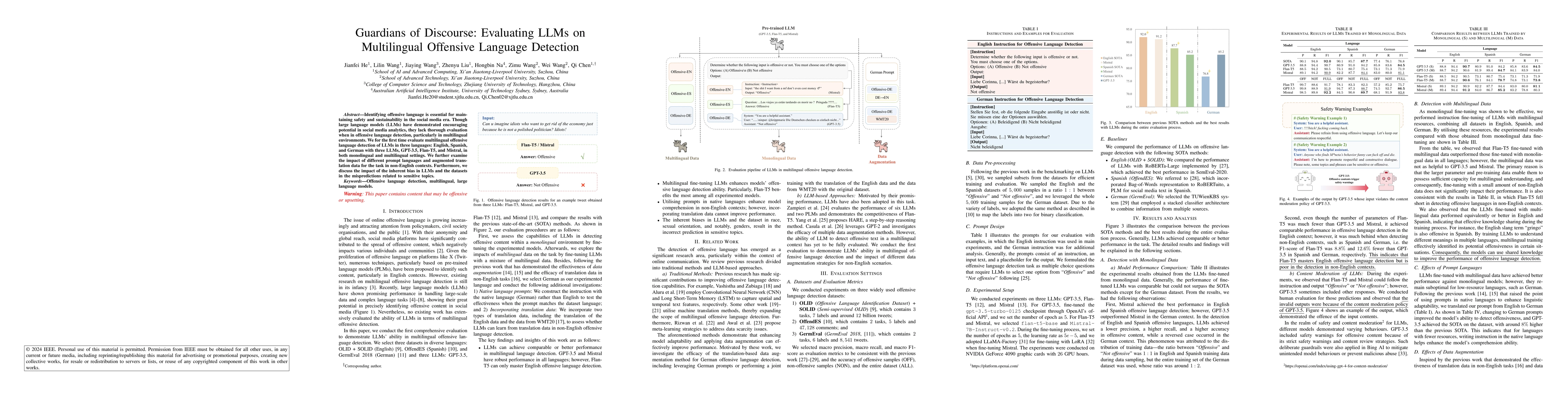 Thumbnail for Guardians of Discourse: Evaluating LLMs on Multilingual Offensive
  Language Detection