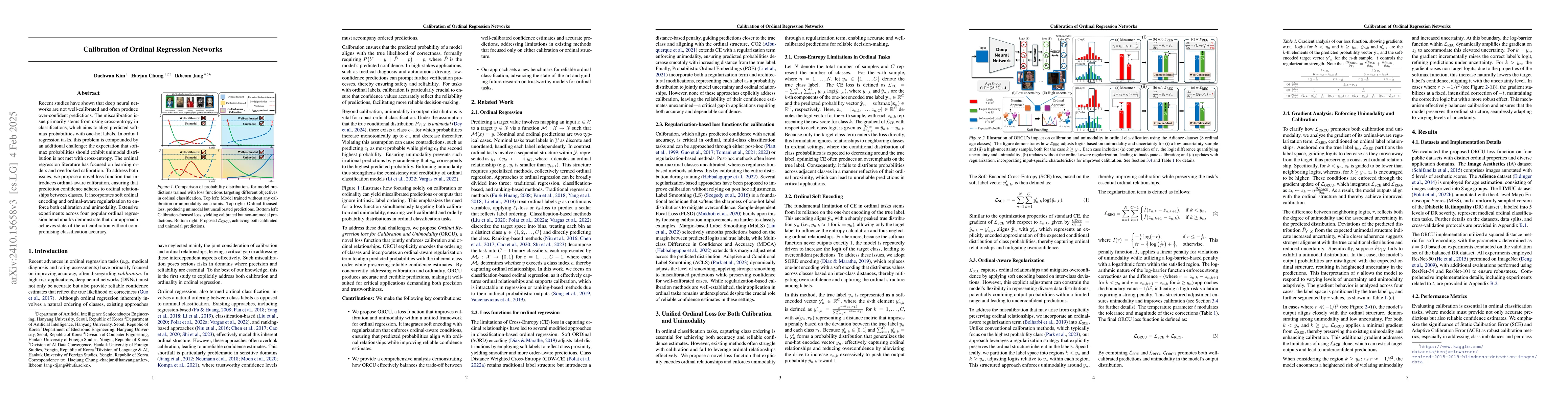 Thumbnail for Calibration of ordinal regression networks